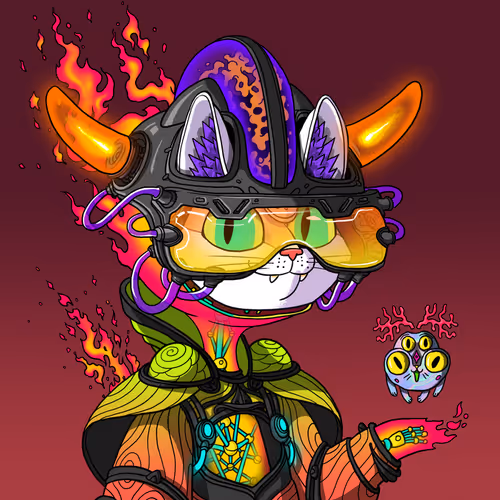 Alien Cat #2521