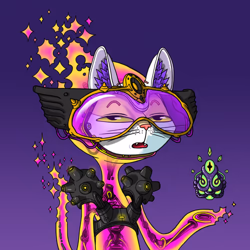 Alien Cat #9243
