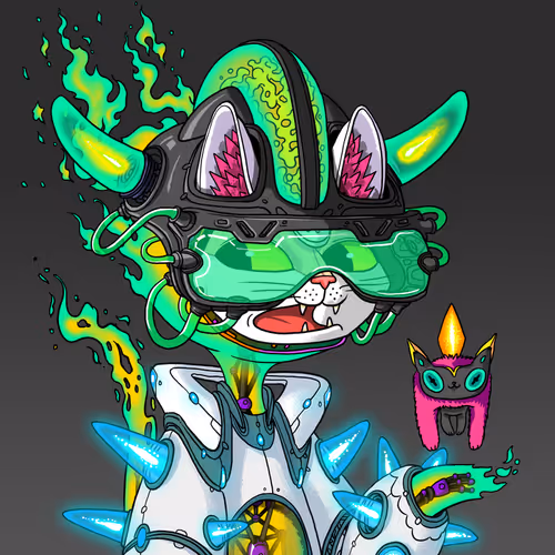 Alien Cat #3445