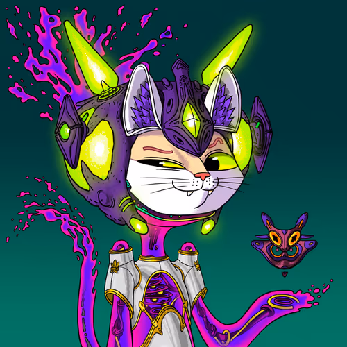 Alien Cat #6390