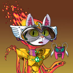 Alien Cat #8299