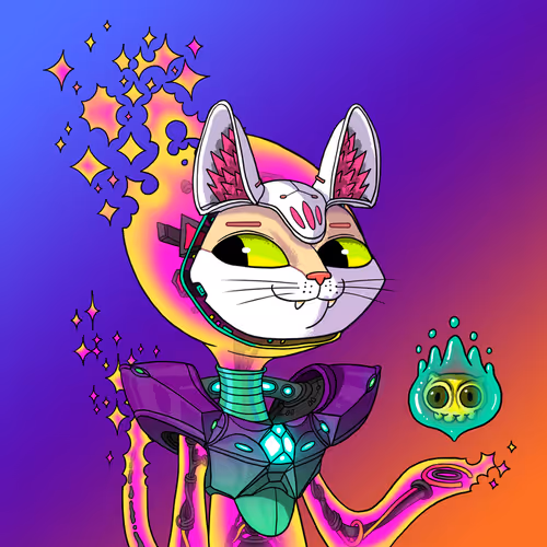 Alien Cat #9307