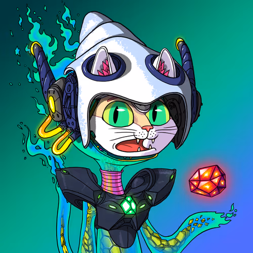 Alien Cat #7819