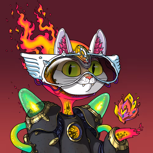 Alien Cat #9609