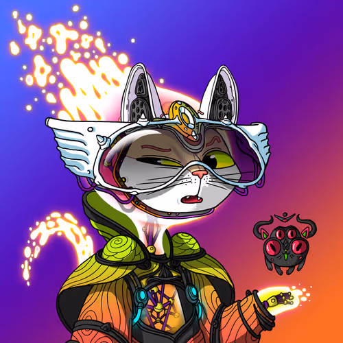 Alien Cat #9885