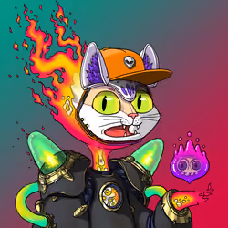 Alien Cat #8354