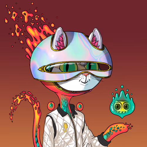 Alien Cat #2297