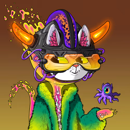 Alien Cat #7052