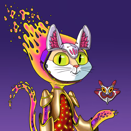 Alien Cat #1899
