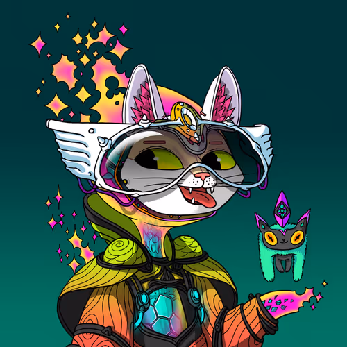Alien Cat #7801