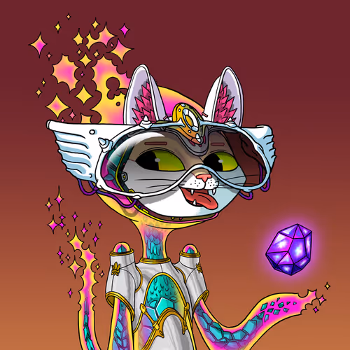 Alien Cat #7693