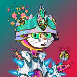 Alien Cat #9598