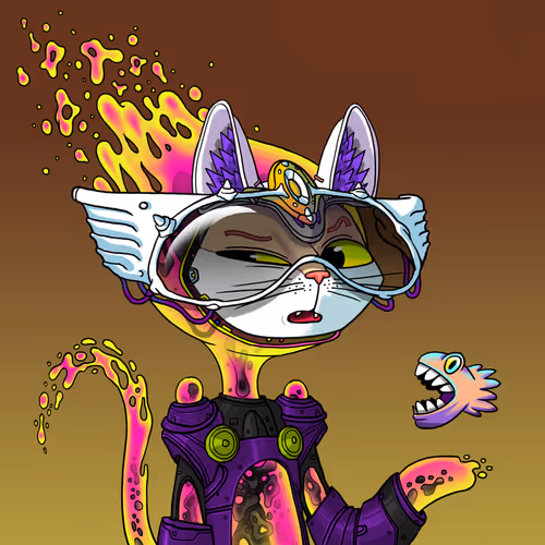 Alien Cat #10232