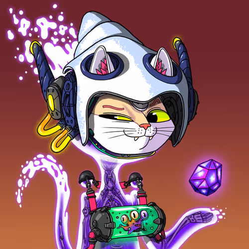 Alien Cat #740