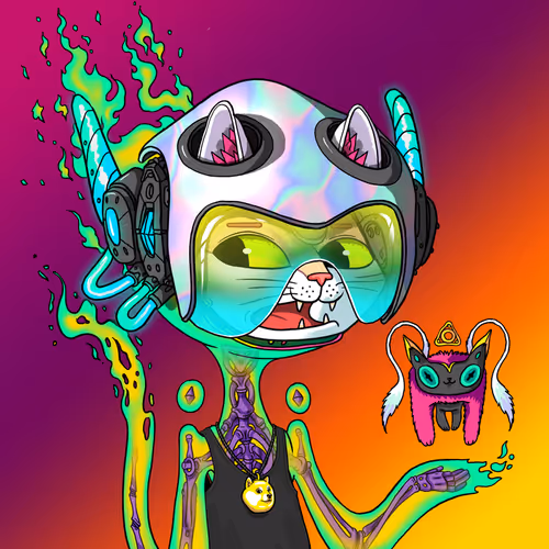 Alien Cat #9796