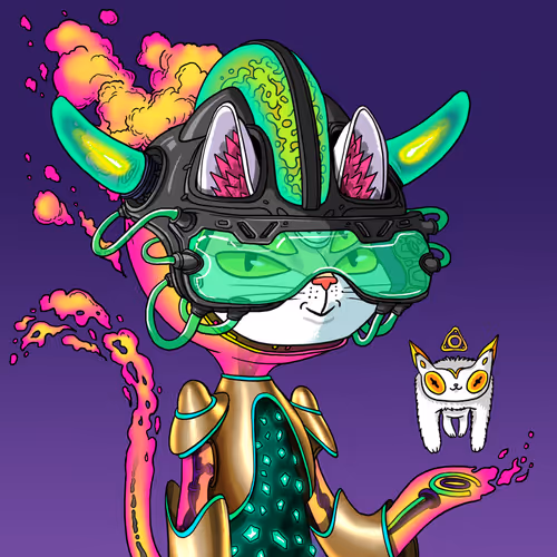 Alien Cat #1060