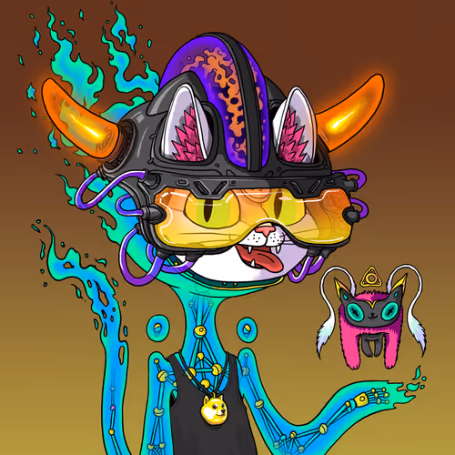 Alien Cat #1624