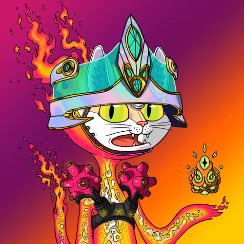 Alien Cat #1293