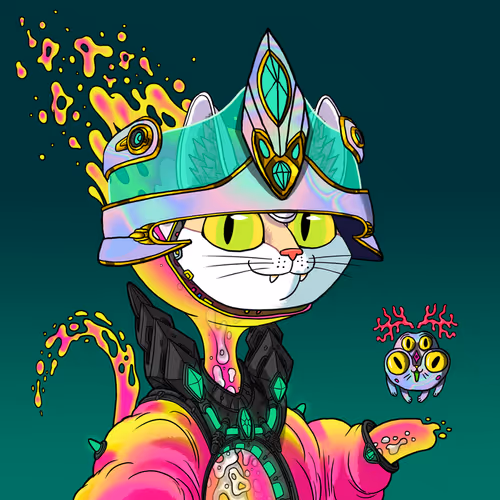 Alien Cat #8639