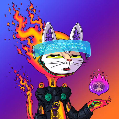 Alien Cat #3841