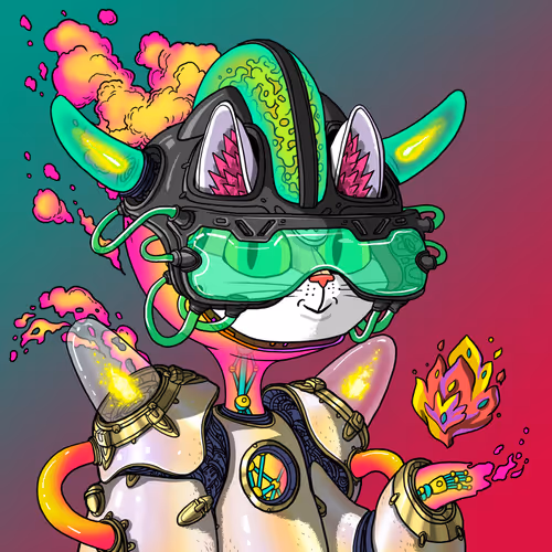 Alien Cat #9458