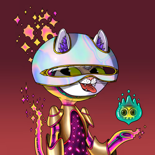 Alien Cat #10238