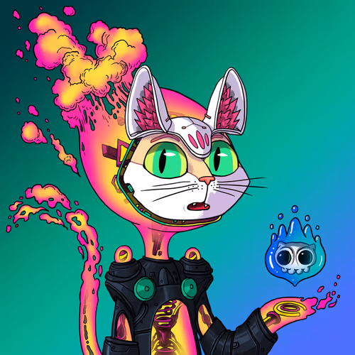 Alien Cat #6066