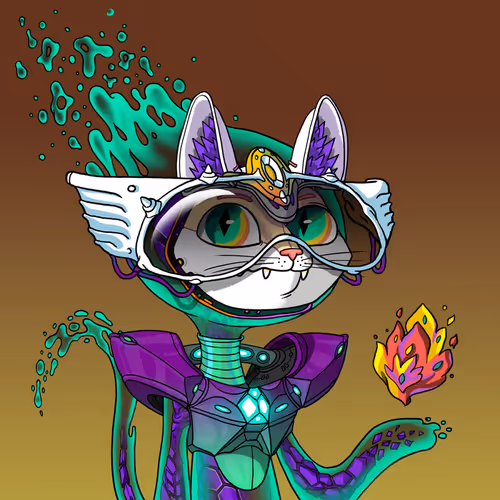 Alien Cat #10151