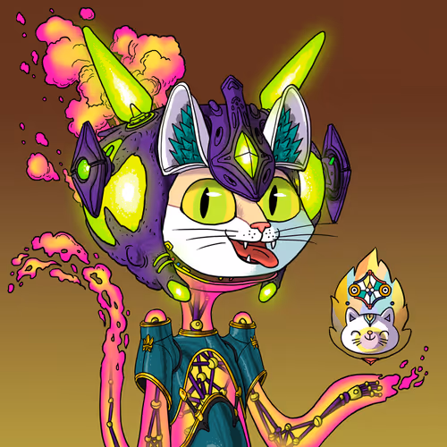 Alien Cat #617