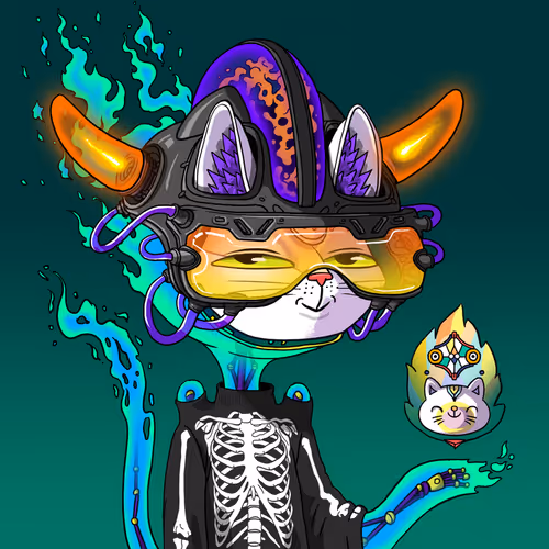 Alien Cat #7439