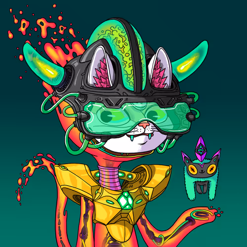 Alien Cat #1425