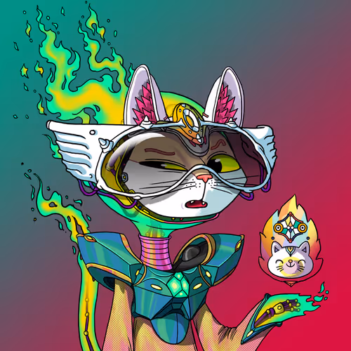 Alien Cat #1725