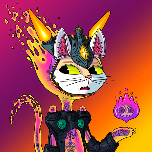 Alien Cat #10017