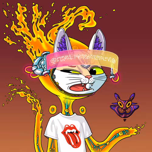 Alien Cat #8803