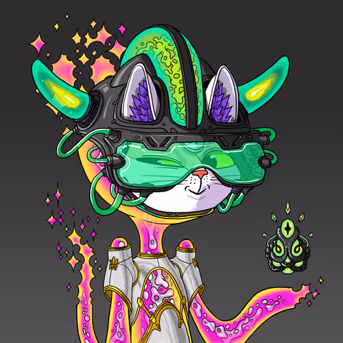 Alien Cat #2045