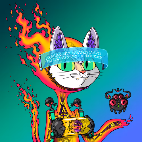 Alien Cat #1526