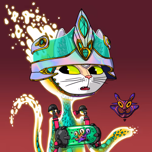Alien Cat #2041