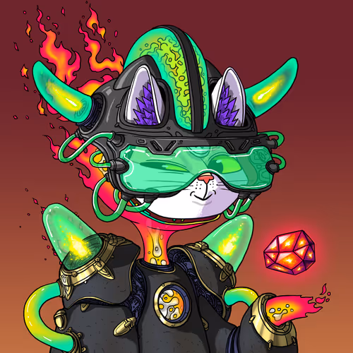 Alien Cat #5540