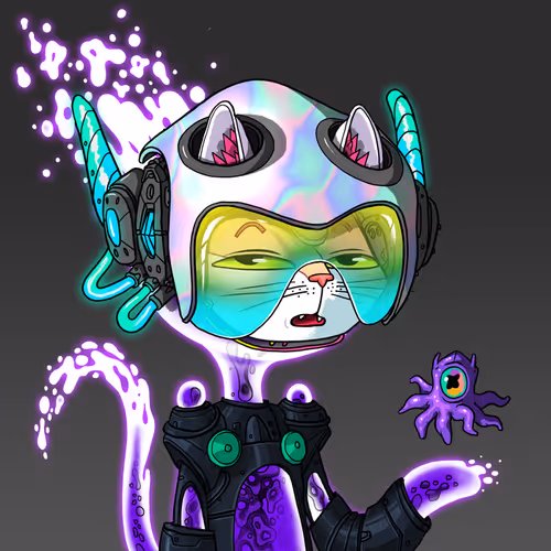 Alien Cat #1954
