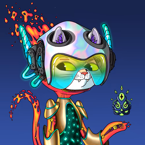 Alien Cat #8669