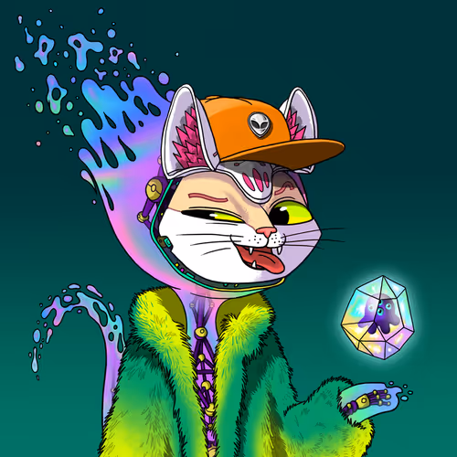 Alien Cat #9610