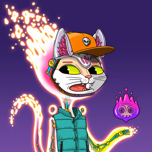 Alien Cat #9820