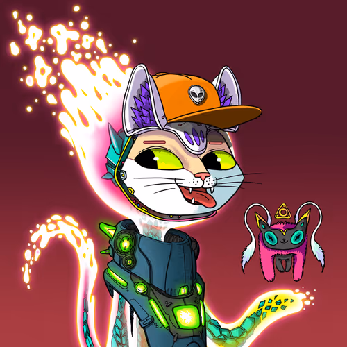 Alien Cat #105