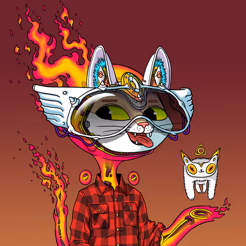 Alien Cat #5737
