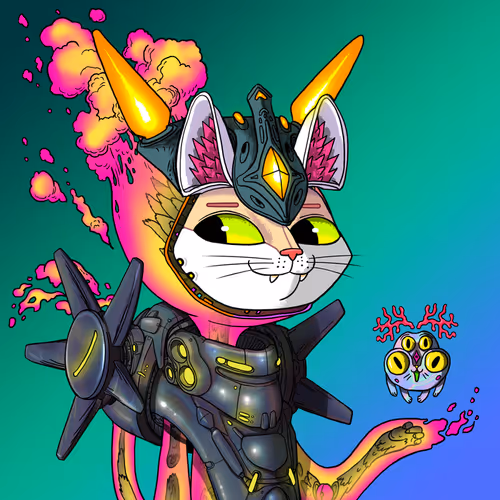 Alien Cat #1509