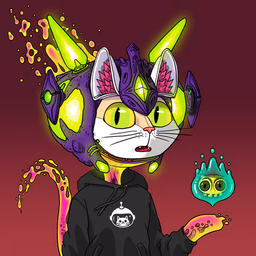 Alien Cat #8069