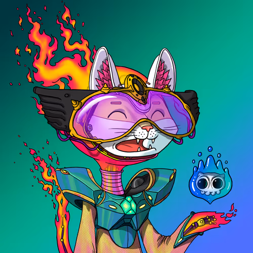Alien Cat #7471