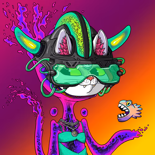 Alien Cat #1576