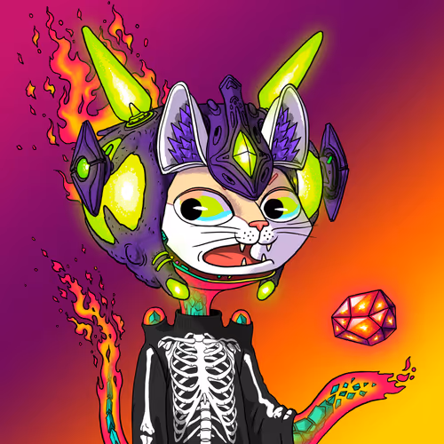 Alien Cat #8073