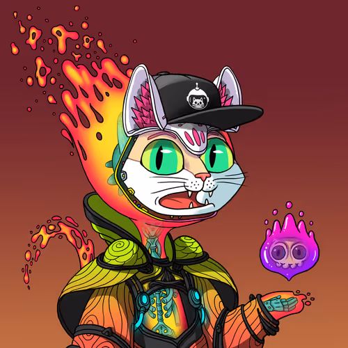 Alien Cat #2563